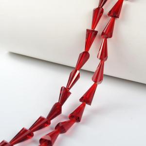 Perles <span class=keywords><strong>en</strong></span> <span class=keywords><strong>verre</strong></span> cristal rouge tour, prix usine, <span class=keywords><strong>en</strong></span> vrac <span class=keywords><strong>pour</strong></span> <span class=keywords><strong>lustre</strong></span> - Product Image 2