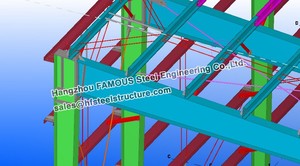 <span class=keywords><strong>Pas</strong></span> <span class=keywords><strong>cher</strong></span> en acier structure entrepôt dessins de conception - Product Image 6