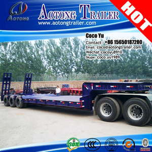 El transporte <span class=keywords><strong>de</strong></span> <span class=keywords><strong>carga</strong></span> pesada lowbed/volquete/góndola remolque excavadora para la venta (semi remolque <span class=keywords><strong>de</strong></span> camión) - Product Image 5