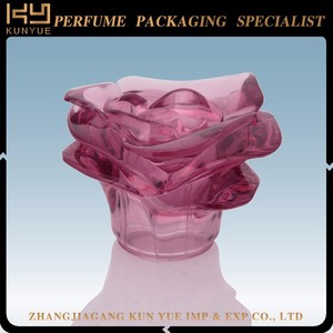 Kunyue Nước Hoa Màu Đỏ Chai <span class=keywords><strong>Cap</strong></span> Shape Surlyn Nhựa Tùy Chỉnh Hoa Bơm Phun Hình Ảnh Màu 10000 Cái Pilfer-Proof GC-2269 Chấp Nhận - Product Image 3