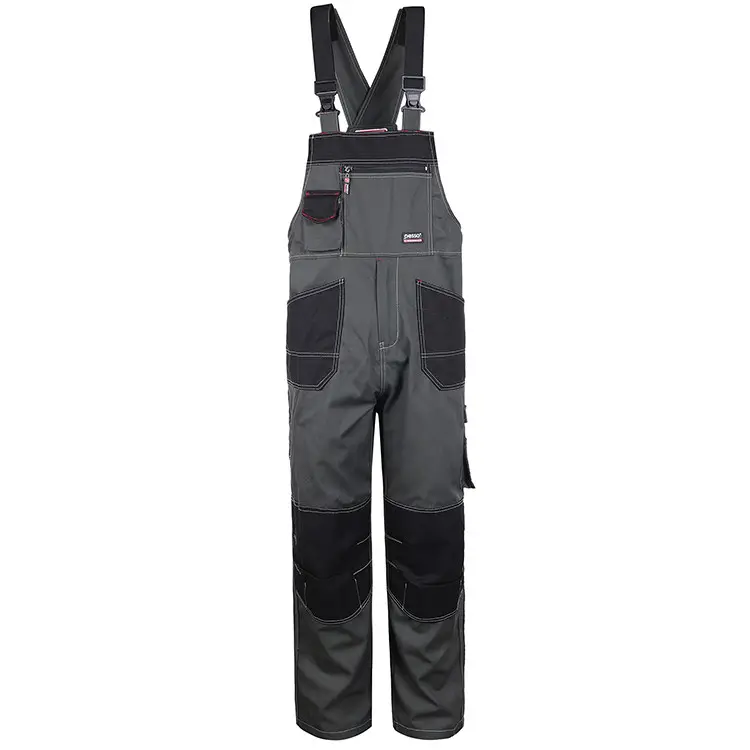 custom cotton overall suit ripstop outdoor work wear cargo trousers man safety uniform bib overall