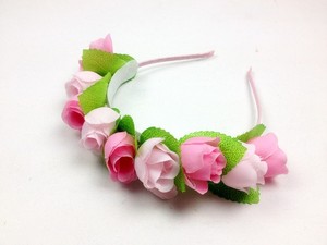 Hotting vente floral fleur hairband <span class=keywords><strong>fantaisie</strong></span> diadème couronne fleur hairband - Product Image 3