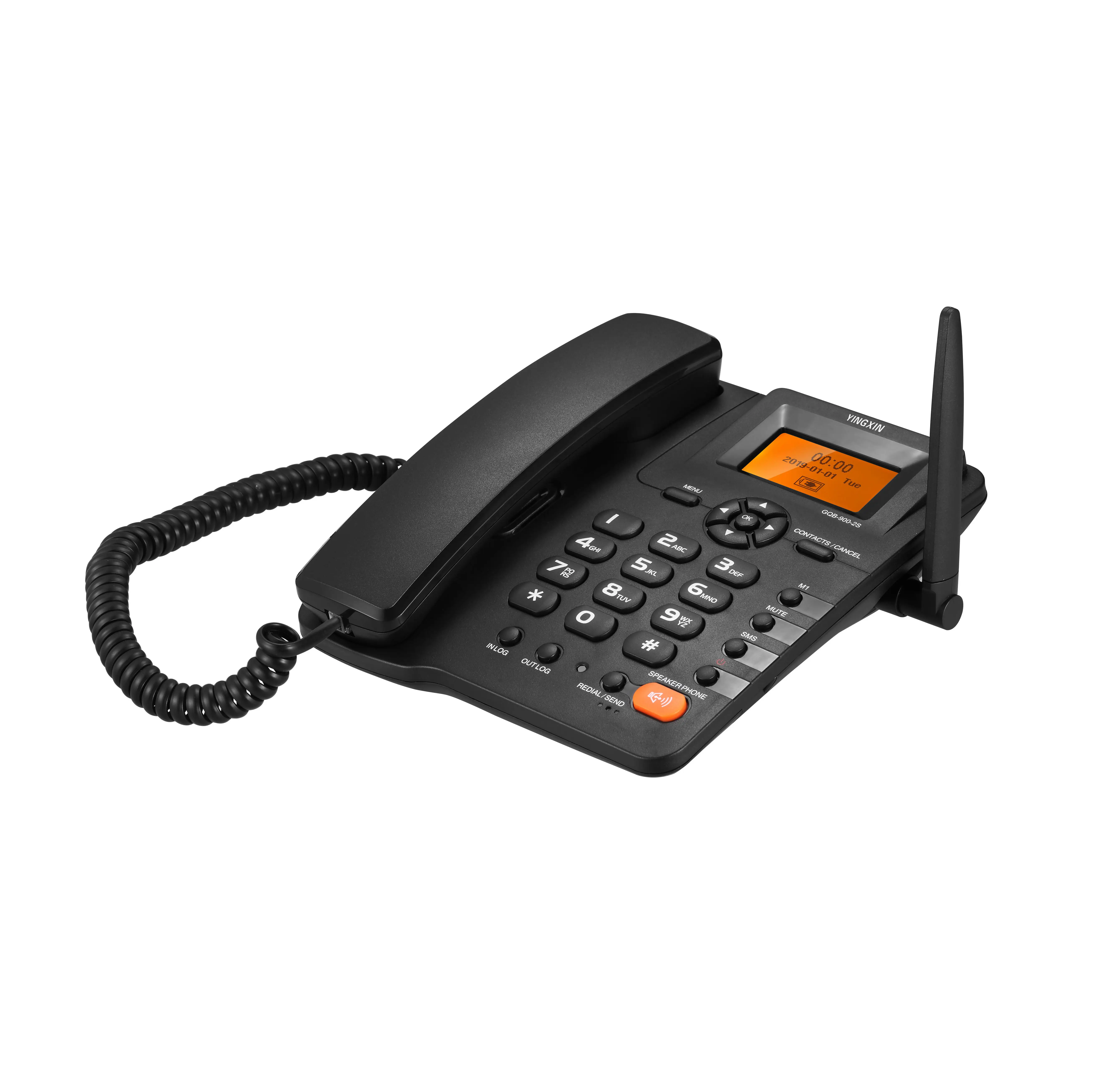 ESN-3B telepon nirkabel desktop telepon FWP, GSM 2g dua SIM tetap nirkabel