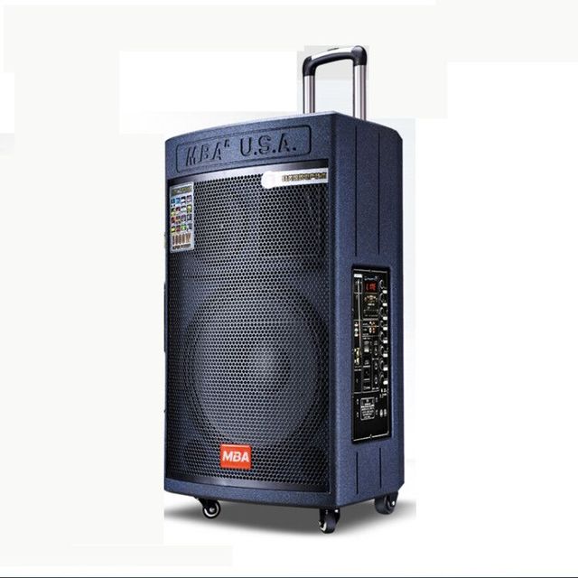 8/12/15/18 Inch Series High Power Professional Outdoor Stage Audio Speakers with USB/SD/FM/BT /digital Display/remote Control