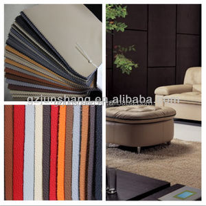 Hot Sell Design PVC Elastic Waterproof <strong>Sofa</strong> <strong>Material</strong> Same with Real Leather Also Use for Car Seat Cover and Home Textile - Product Image 2