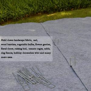 Grapas de Metal Galvanizado Tipo U HB Jinshi JS-U 001 de 6 Pulgadas con Diámetro de 2mm-4mm para Fácil Instalación y Fijación de Césped Artificial - Product Image 5