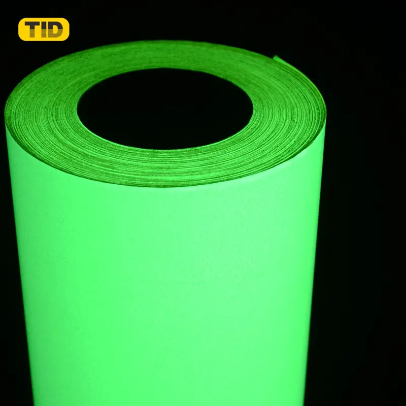 Luminous Film/Photoluminescent Self Adhesive Vinyl/Glow in the dark Vinyl Film