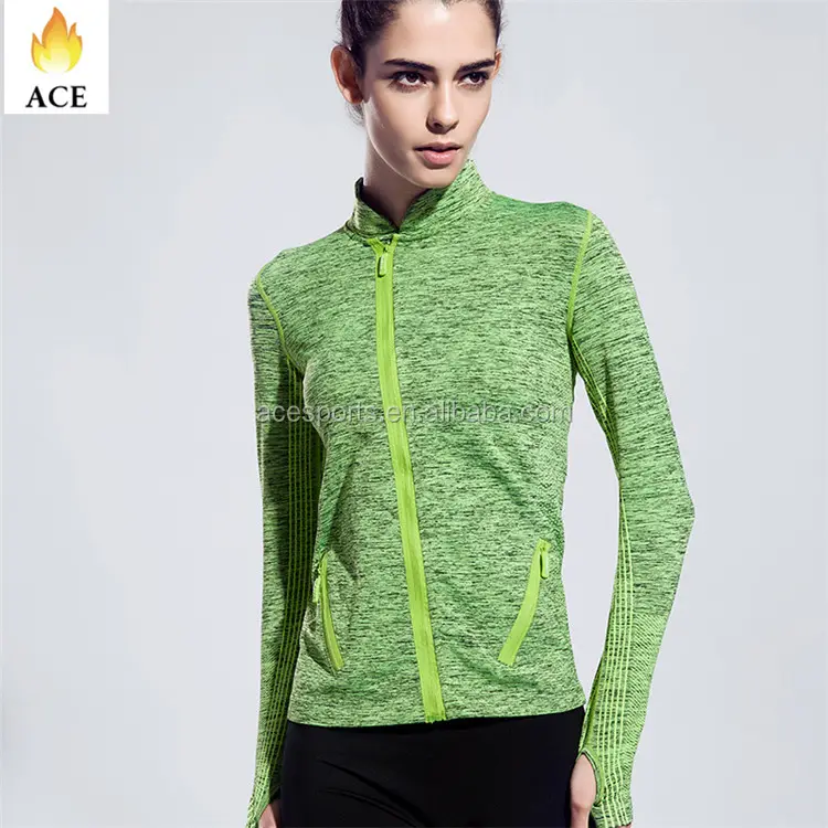 Running Yoga chaqueta calidad gimnasio desgaste ropa de ciclismo lograr ropa deportiva