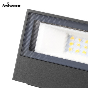 Savia Wandlamp IP65 Waterdichte 16W 3000K Aluminium Vierkante Outdoor Led Gazon/Binnenplaats/Deuropeningen/Gangen /tuin Wandlamp