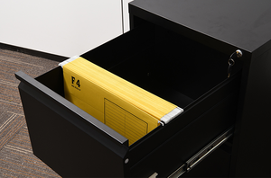 Nội thất văn phòng dọc thép tủ hồ sơ có thể khóa màu xám <span class=keywords><strong>4</strong></span> ngăn kéo tập tin nội các - Product Image 3