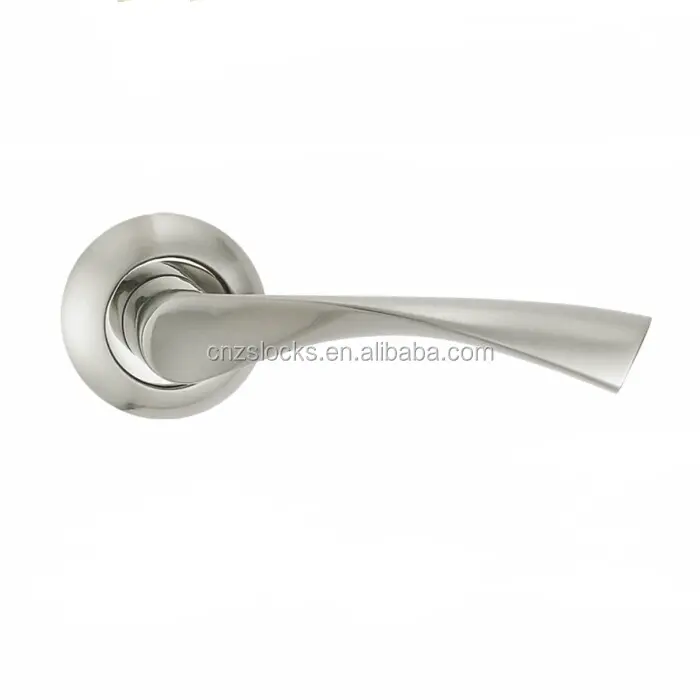 [FZ8-45] Russian aluminum alloy zinc handles high security door lock and handle doorknob handle knob