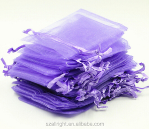 <span class=keywords><strong>Sac</strong></span> cadeau en <span class=keywords><strong>Organza</strong></span> transparent, pochette à cordon imprimé, résistant à l'humidité, modèles OEM personnalisés 360 - Product Image 6