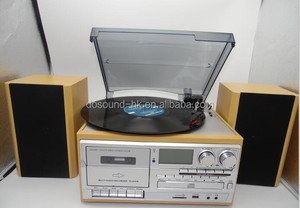 Música Gramófono de <span class=keywords><strong>Radio</strong></span> CD tocadiscos con casstte codificación - Product Image 3