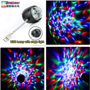 USB giratorio lindo Nightlight 2 en 1 familia efecto <span class=keywords><strong>DJ</strong></span> KTV Club Luz de escritorio - Product Image 1