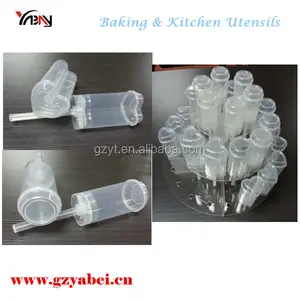 Professionale push mold decorazioni per matrimoni plastic cake pop maker plastic cake shooter