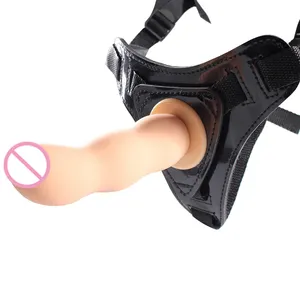 Groothandel Fabrikant Strapless Riem Op Dildo Vibrator Hoge Kwaliteit Ultra Harnas Kit Met Dildo