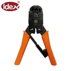 Network Cat6 RJ45 Cable Lug Crimping Tool Network Cable Crimp Tool For Flat And Round Cable