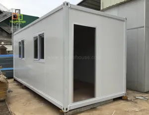 Rumah Kontainer Mewah Pabrikan Bangunan Sekolah Real Estate Baja Rumah Kabin Wadah Dibuat Kapsul Prefab Australia Rumah Mini