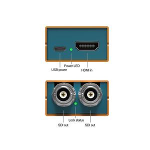 AVMATRIX Mini SC1221 Convertisseur de signal vidéo HDMI vers double 3G-SDI, adaptateur de diffusion de poche pour la diffusion en direct et le studio - Product Image 5