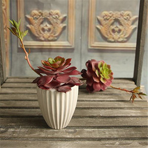 <span class=keywords><strong>2</strong></span> pcs Artificielle succulentes plantes tropicales et fleurs - Product Image 4