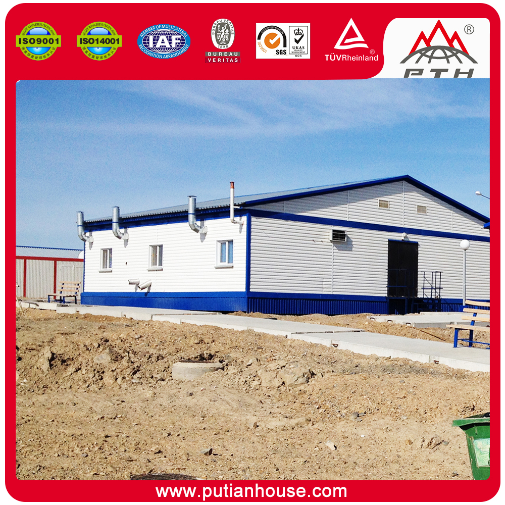 Maison préfabriquée modulaire adaptée aux besoins du client de salle de bains de récipient de panneau "sandwich" d'ENV à vendre