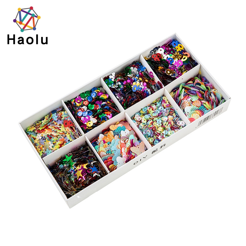 Смешанные блестки и стразы, товары для рукоделия, объемные свободные блестки, переливающиеся Стразы для рукоделия, шитья, свадебное украшение