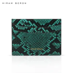 Hiram Beron Luxury Leather Card Holder Genuine Leather In Stock