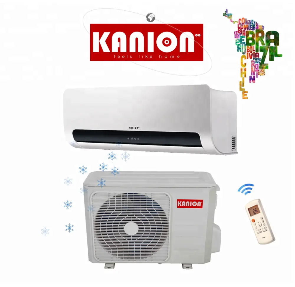 mini split air conditioner cooling only R410a wall split mounted type 203-230/1Ph/60Hz available in all capacities