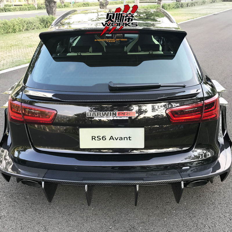 DarwinPRODTMスタイルフルカーボンファイバーワイドボディキットセット