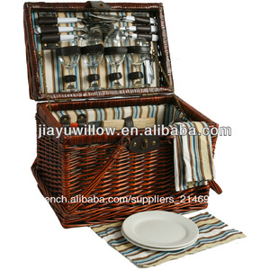 linyi pique nique de saule panier à couverts set pour père jours - Product Image 1
