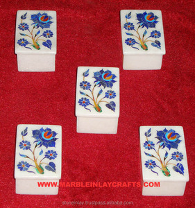 Caja de regalo de mármol blanco puro - Product Image 1
