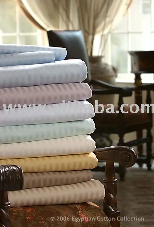 100% Egyptian Cotton Bed Sheet Set 600 TC