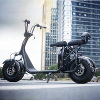 Patinete eléctrico de 2000w con neumático ancho, scooter eléctrico con batería extraíble