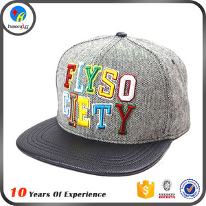 Custom embroidered flat Bill Snap Back hats - Product Image 3