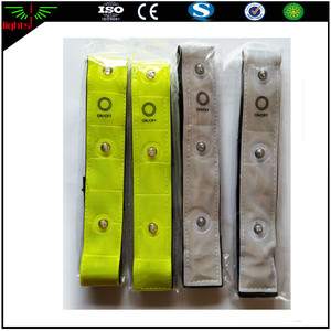 Courroie de bras lumineuse réfléchissante et élastique à LED, pour la sécurité, la randonnée, m - Product Image 3