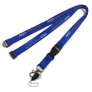 Logo Kustom Dicetak Lanyard Sublimasi Personalisasi Nba Lanyard