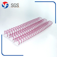 Fil en spirale en métal coloré Double O Binding Spiral-o Wire