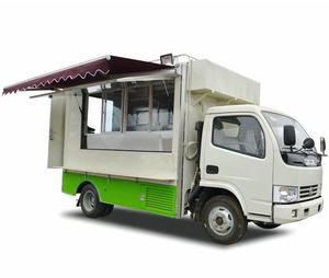 JAC 3815Mm ฐานล้อใหญ่โทรศัพท์มือถือ Fast อาหารรถบรรทุก5000มม.กล่องสำหรับขายในคูเวต - Product Image 5