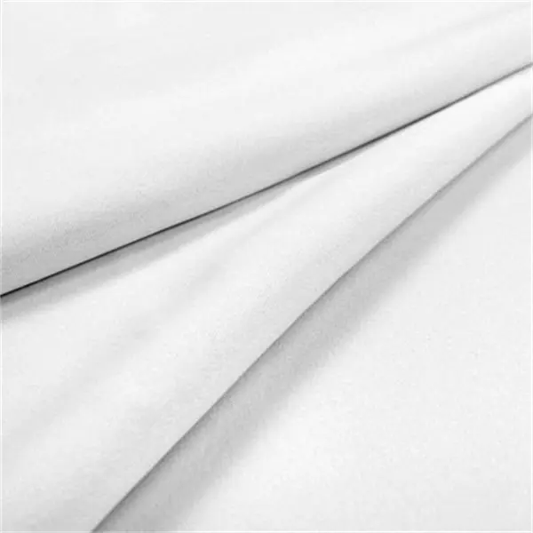 बुना कपड़ा सफेद कपास Percale कपड़े बिस्तर के लिए