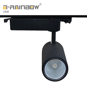 En aluminium moulé sous pression 4 fils led plafond spot light cob 26 W 36 W led guide rail <span class=keywords><strong>track</strong></span> lumières - Product Image 2