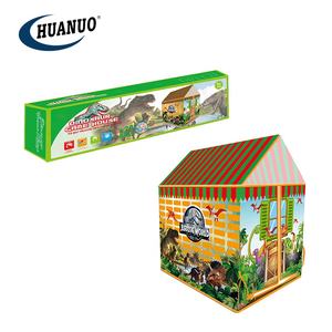 3 + Zelfassemblage Spel Tent Huis Speelgoed Kinderen Camping Dinosaurus Tent Speelgoed Met 20 Oceaanbal - Product Image 2