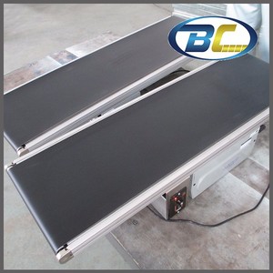 Konveyor Sabuk Kompak Penggerak Tengah Lebar 500mm * 1000mm Pasokan Pabrik Konveyor Sabuk PVC / PU 30Kg Kecepatan Konstan atau Variabel - Product Image 3