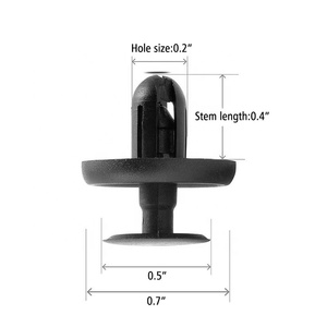 Chất Lượng cao Ô Tô Nhựa <span class=keywords><strong>Clip</strong></span> Kit Cho Xe Hơi Nhật Bản - Product Image 4