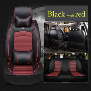 Funda completa <span class=keywords><strong>de</strong></span> cuero PU para asiento <span class=keywords><strong>de</strong></span> <span class=keywords><strong>coche</strong></span>, <span class=keywords><strong>Protector</strong></span> <span class=keywords><strong>de</strong></span> asiento <span class=keywords><strong>de</strong></span> <span class=keywords><strong>coche</strong></span>, alta calidad, 3D, cuatro estaciones - Product Image 1