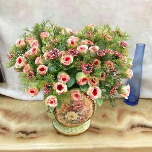 Commercio all'ingrosso <span class=keywords><strong>Del</strong></span> <span class=keywords><strong>Fiore</strong></span> della Rosa con Semi di <span class=keywords><strong>Melograno</strong></span> Bouquet di Fiori per la Cerimonia Nuziale - Product Image 4