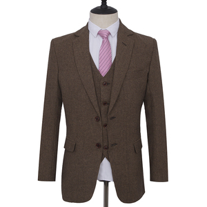 MA116 Nouvelle Mode 3 Pièces <span class=keywords><strong>Costumes</strong></span> Angleterre Slim Business Classique Costume + Pantalon <span class=keywords><strong>Homme</strong></span> <span class=keywords><strong>Pas</strong></span> <span class=keywords><strong>Cher</strong></span> Travail Blazer Épais Formel Ventes Smoking - Product Image 6