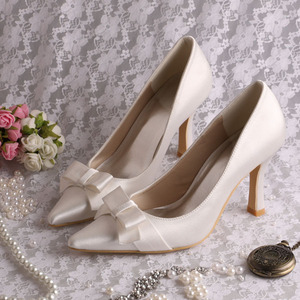 Rosa di Raso Tacchi Scarpe Da Sposa Sposa di Formato 40 - Product Image 4