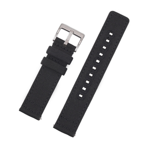 LAIHE Quick Release <span class=keywords><strong>cinturino</strong></span> <span class=keywords><strong>orologio</strong></span> da <span class=keywords><strong>uomo</strong></span> 20mm 22mm <span class=keywords><strong>cinturino</strong></span> in tessuto in 5 colori blu <span class=keywords><strong>nero</strong></span> verde grigio Beige - Product Image 6