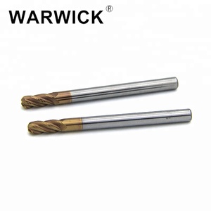2 flöten 4mm bull ball nase ende mühle cutter für hardensteel - Product Image 5