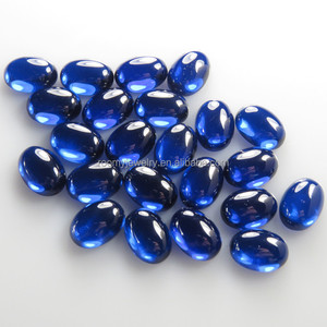 Blau cabochon edelsteine oval blau spinell cabochon